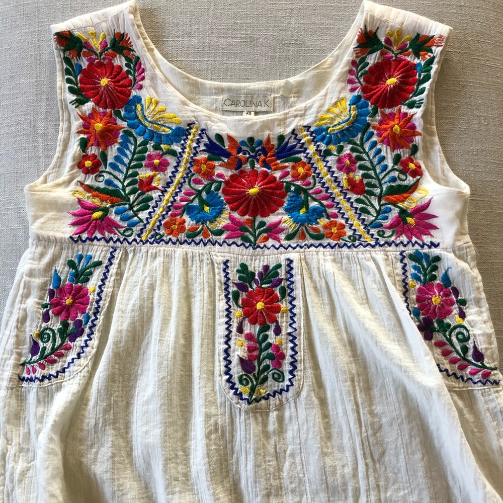 Carolina K embroidered top